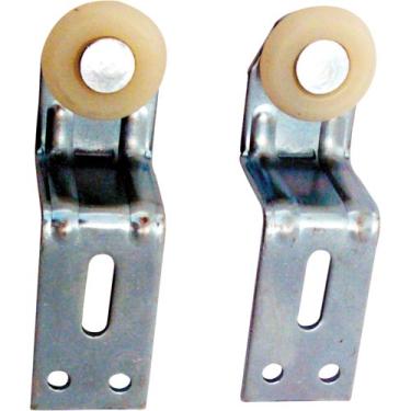 Imagem de Prime-Line Products N 6514 Rolo para porta de armário, parte traseira, deslocamento de 3,8 cm, roda de nylon de 2,5 cm (pacote com 2)