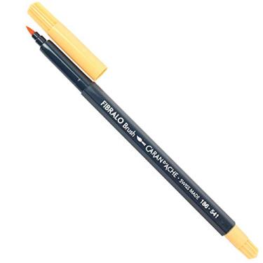 Imagem de Caran D'Ache Fibralo Caneta Aquarelável, Amarelo Pele, 0.5-5 mm