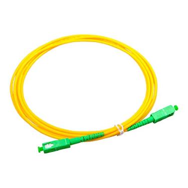 Imagem de Cabo Óptico Plus Cable SC para APC FO-P20 2Metros PATCH CORD - Conector SC para APC com Encapsulamento de PVC com Baixa Perda de Inserção