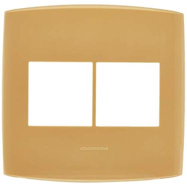 Imagem de Placa 4X4 4 Módulos, Alumbra, Bliss 4740, Damasco