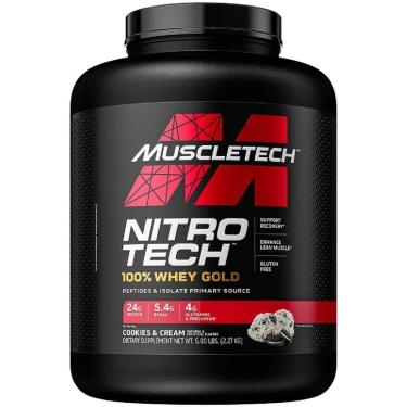 Imagem de Nitro Tech 100% Whey Gold Protein Muscletech 2,28kg-Unissex