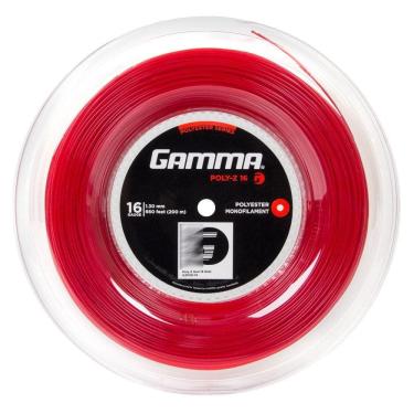 Imagem de Corda Gamma Poly Z 16L 1.30mm Vermelha Rolo com 200 metros
