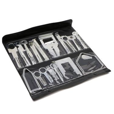 Imagem de MOUDOAUER Ferramenta de reparo de chave de remoção de rádio de carro para rádio Sony para rádio Clarion para rádios Kenwood, 38 peças
