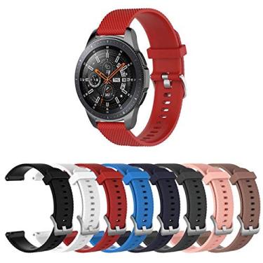 Imagem de Pulseira TX Silicone para Samsung Galaxy Watch 46mm - Gear S3 Frontier - Gear S3 Classic - Gear 2 - Vermelho