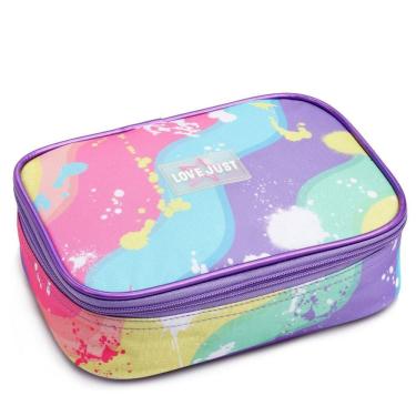 Imagem de Estojo Femenino Escolar Colorido Volta as Aulas