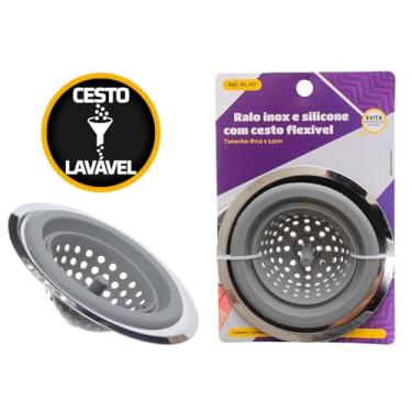 Imagem de RALO SILICONE C CESTO FLEXIVEL