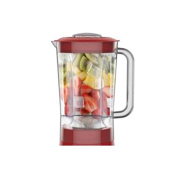 Imagem de Copo Liquidificador Britania Blq Diamante 1000 Turbo Vermelh