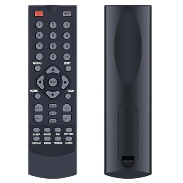 Imagem de Controle remoto de substituição LD50RM compatível com APEX Digital LCD LED TV Conversor Box LE1910 LE1912 LE1912D LE2412 LE2412D LD2D8RM