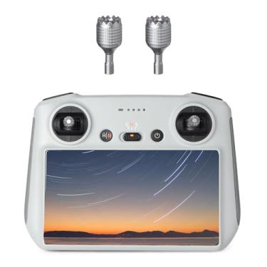 Imagem de 1 Pairs Aluminum Extende Control RC/RC2 Sticks for DJI Mini 3/Mini 3 Pro/Mini 4 Pro/Mavic 4 pro/Mavic 3/3 Pro/Mavic 3 Cine/3 Pro Cine/Mavic 3 Classic/Air 3/3S/Neo/Flip/Air 2S Accessories