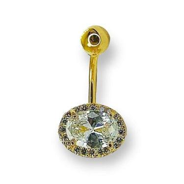 Imagem de Piercing De Ouro 18 K De Umbigo - Elegancy Joias