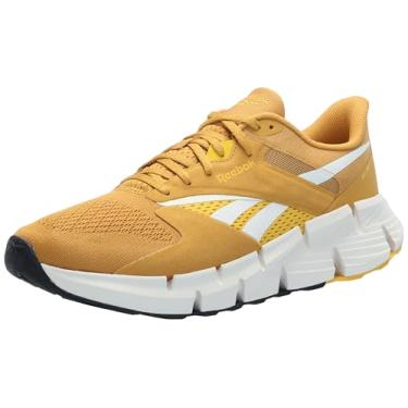 Imagem de Reebok Tênis adulto unissex Zig Dynamica 5, Ouro retrô/amarelo clássico/giz, 12.5 Women/11 Men