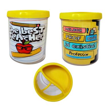 Imagem de Organizador Porta Lápis Divisória Acrílico Professores UN