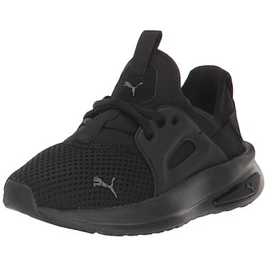 Imagem de PUMA Tênis infantil unissex macio Enzo Evo, Puma Black Castlerock, 11 Little Kid