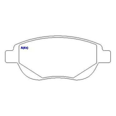 Imagem de Pastilha Freio Dianteiro C4 Pallas 2005 a 2013 Syl 2140