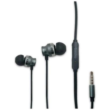 Imagem de Fone De Ouvido Com Microfone Sons Graves Earbud FON-8750 - BASIKE