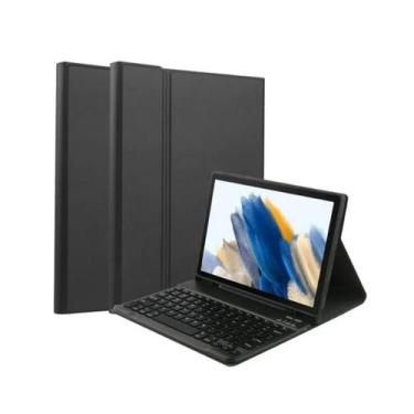 Imagem de Capa Com Teclado Bluetooth Para Tablet Samsung Galaxy A7 Lite T220 T22