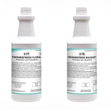 Imagem de Kit Facilitador de Passadoria Finisherfresh Floral 1l + 1 Finisherfresh Bouquet 1l