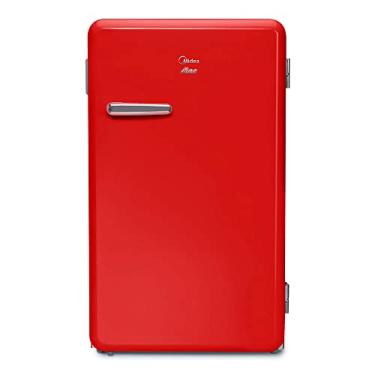 Imagem de Frigobar Retrô, 95L, Vermelho Rubi, 220V, Midea, MRV10V2