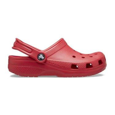 Imagem de Sandália crocs classic clog kids  varsity red, 25, Varsity red