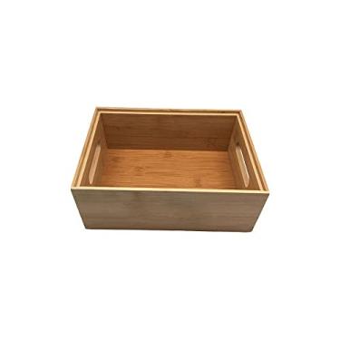 Imagem de Oikos - Caixa Vazada de Bambu Empilhável