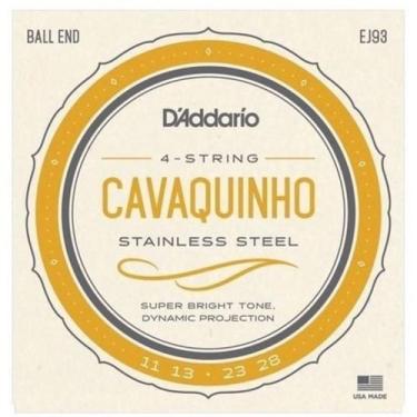 Imagem de Encordoamento cavaco d addario ej93 - D'ADDARIO
