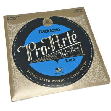 Imagem de D'Addario Encordoamento em nylon Para Violão - EJ46 Pro Arte Hard Tens