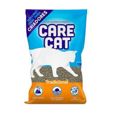 Imagem de Areia Higiênica Carecat Criadores para Gatos 10kg