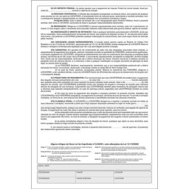Imagem de Bloco Contrato de Locação 214X316mm 100Fls Un - Tilibra