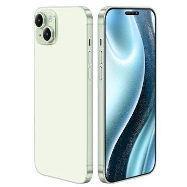 Imagem de Telefone de suporte falso falso compatível com iPhone 15/15 Plus que não funciona em lojas de telefones infantis que parecem reais (para tela colorida verde 15 Plus)