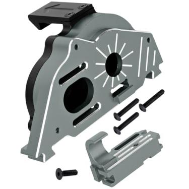 Imagem de hopsupRC Upgrades Part Transmission Gearbox Wave Box for 1/10 Big Rock 3s Blx.Senton/Granite 3S BLX(Mega 550),1/8 Typhon 3S BLX&Mega 550.Aluminum Motor Mount Gear Cover Box Hops up.Titanium.