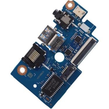 Imagem de Deal4GO Conector de áudio USB LAN porta Ethernet I O Board LS-L974P substituição para Acer Nitro 5 AN515-58 AN515-46 AN517-55/42 PH315-55 PH317-56