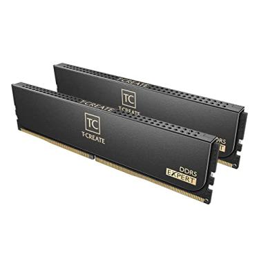 Imagem de TEAMGROUP T-Create Expert Overclocking 10L DDR5 64GB Kit (2 x 32GB) 6400MHz (PC5-51200) CL34 Módulo de memória RAM de desktop - CTCED564G6400HC34BDC01