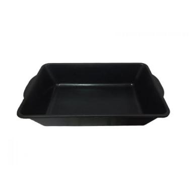 Imagem de Kit 25 Caixa para Massa Plástica Preta 20 litros - Gerplast