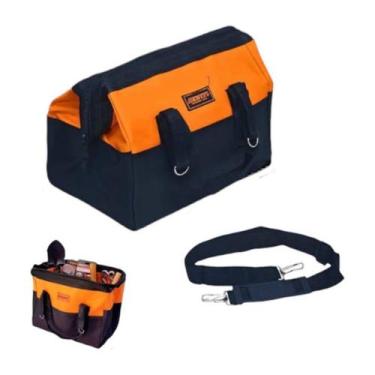 Imagem de Bolsa Média De Transporte Para Ferramentas Lona 20 Bolsos Maleta Resis