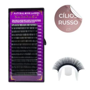 Imagem de Alongamento De Cílios Nagaraku Fio A Fio Volume Russo E Mega