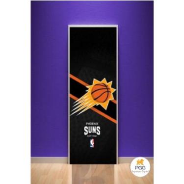 Imagem de Adesivo de porta - PHOENIX SUNS - NBA - BASKETBOL - PGG Impressão Digi