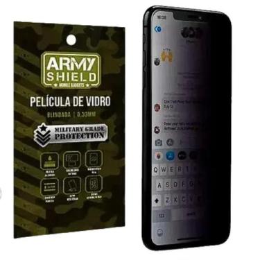Imagem de Película Privacidade 3D Galaxy A06 Cobre a Tela Toda - Armyshield