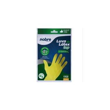 Imagem de Luva de borracha/latex Top "M" amarela CA 41506 - Nobre
