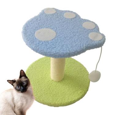 Imagem de Arranhador para Gatos Bola Brincadeira Arranhar Brincar Pet Shop Sisal