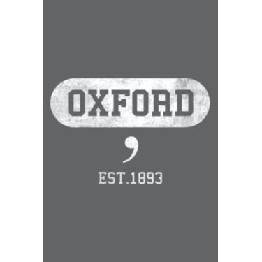 Imagem de Oxford Comma - Funny English Teacher: Daily Notebook - 6x9 inches, 120 Pages