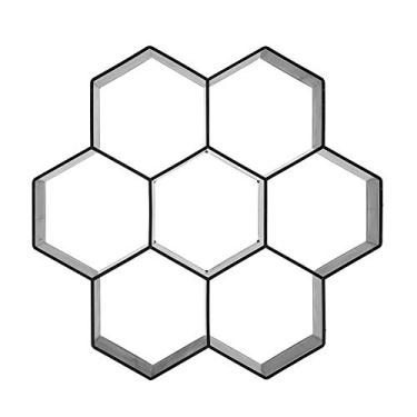 Imagem de Padrão de Tijolo de Cimento para Fabricante de Caminho de Jardim para Quintal, Pátio de Entrada de Automóveis,