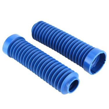 Imagem de Substituição de Capa do Amortecedor de pó do Amortecedor de Choque do Garfo Dianteiro 51611-HA2-003 FIT FIT para ATC 250R 350X 1983-1986, Blue Thermoplastic Rubber 2pcs para