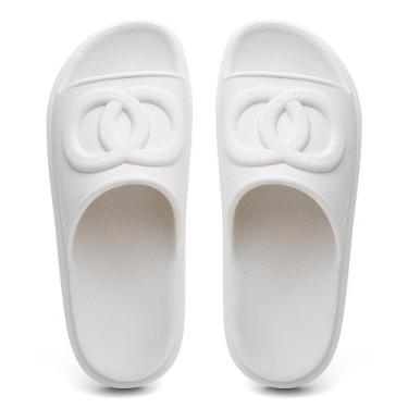 Imagem de Sandália feminina Papete tamanco  chinelo de dedo feminino casual leve