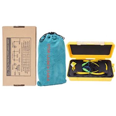 Imagem de MUNEFE O OTDR de fibra óptica inicia a caixa de cabo, cabo de fibra de modo único, eliminadores de zona morta de fibra óptica para a área cega de maquiagem do teste OTDR.