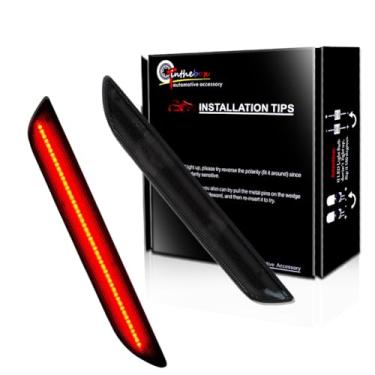 Imagem de GTINTHEBOX Kit de lâmpadas de LED de alta potência vermelho 48-SMD para Ford Mustang 2015 2016 2017 2018 2019