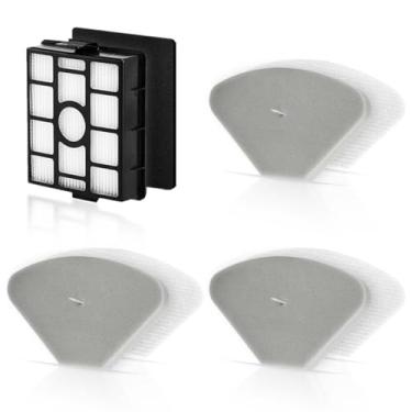 Imagem de Substituição de filtro de sistema autovazio para Shark IP3251 IP3251C IP3252 IP3124 IP3225 IP3251UKT PowerDetect Aspirador sem fio limpo e vazio - Peça # XHFIP3251 XAFFIP3251