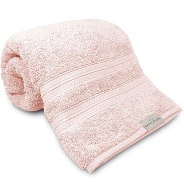 Imagem de Toalha de Banho Gigante Karsten Unika Banhão 100% Algodão Fio Penteado