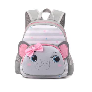 Imagem de Mochila Infantil Costas Animais Passeio Creche Poliéster - CRUZEIRO, M