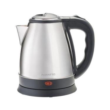 Imagem de Chaleira elétrica Agratto inox 1.8L, 110V