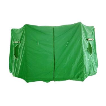 Imagem de menolana Trampoline tenda tampa dophop fácil de instalar proteger da sombra do acessório Sun Premium Oxford Ploth para quintal, Diameter 3.06 M
